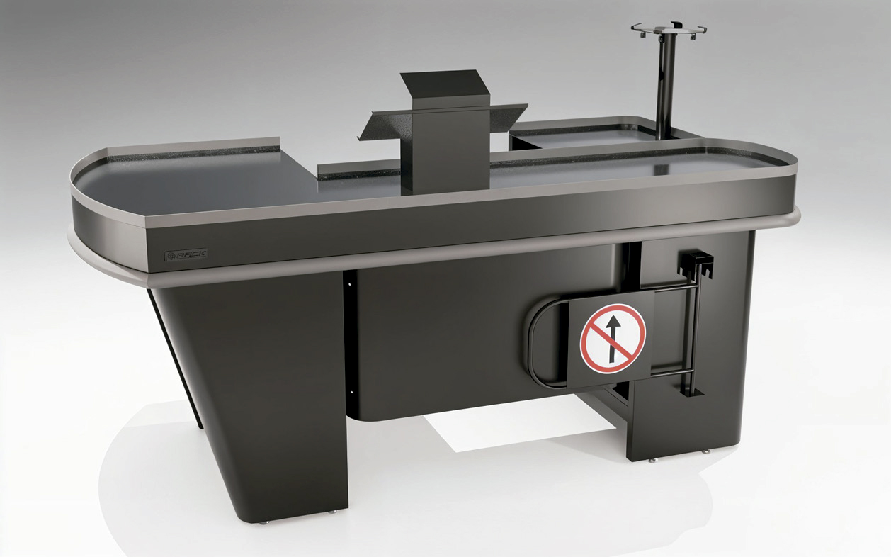 Checkout (210x100cm) Rack